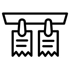 Cooking List Note Line Icon