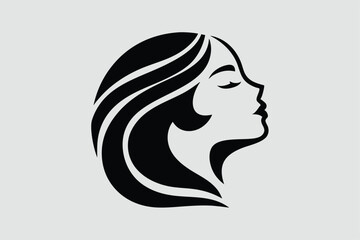 Floral and Line Art Woman Logo Bundle.