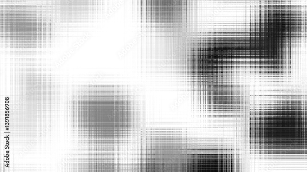 Aufkleber Modern abstract overlay transparent background texture with layers of black and gray transparent material in grunge lines in random geometric