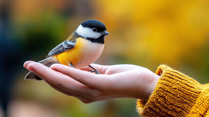 Hand in Knit, Wing in Trust