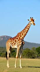 Obraz premium giraffe in the zoo