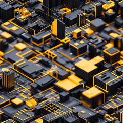 city map 3D buildings