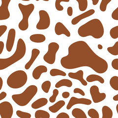 Leopard skin print pattern animal seamless for printing, cutting, home decorate and more.