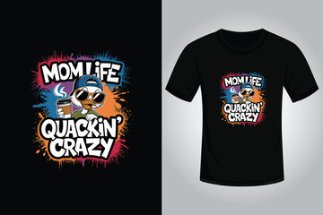 Mama Life Graphic Tee Design