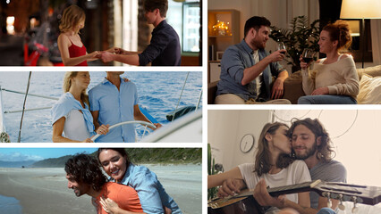 Romantic Video Wall