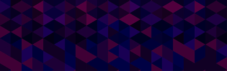 Obraz premium Abstract colorful seamless geometric pattern polygon mosaic vector background illustration. Modern geometric abstract seamless pattern vector background. Colorful trendy low poly background design.