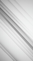 Obraz premium Abstract White & Gray Lines: Modern Minimalist Background for Design, Tech & Business. Clean Geometric Pattern, Elegant Texture.