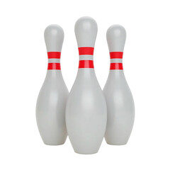 Three Bowling Pins: Classic Game Setup