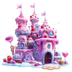 Strawberry Cream Fantasy Palace