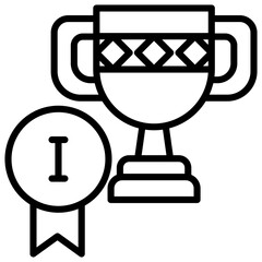 Competition Outline Icon