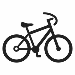 Fototapeta premium bicycle isolated on white