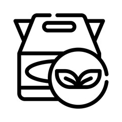 eco friendly line icon