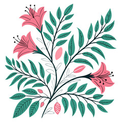 Tropical and Floral Botanical Vector Patterns for Creative Projects