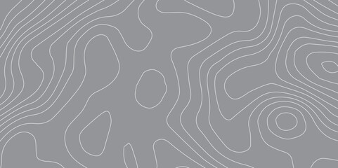 Abstract Black and White Wave Topographic Map Contour with Landscape Terrain Texture Grid for Use in Digital Design, Geospatial Mapping, and Modern Cartography Projects
