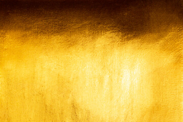 Gold abstract background or texture and gradients shadow horizontal shape