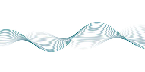 Abstract vector background with blue wavy lines.. Abstract vector modern gradient white background 