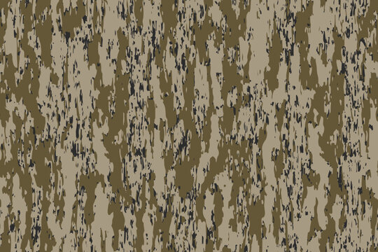 Abstract hunting camouflage, seamless texture, military camouflage pattern, Army or hunting dark khaki green camo clothes. Camouflage wallpaper for textile and fabric. Bottomland camouflage