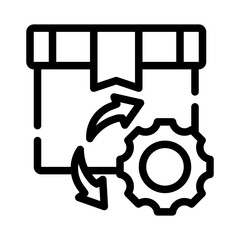 order processing line icon