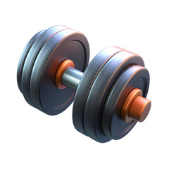  Strength and Fitness – Dumbbell with Weight Plates Design