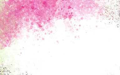 Abstract Cosmic Splattered Background in Vibrant Purple and Black Hues