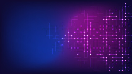 Minimalistic texture with linear squares pattern. Creative idea of modern design with abstract geometric background