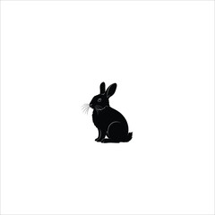 Bunny Silhouette, Rabbit Silhouette, Cute Bunny Art, Bunny Vector, Bunny Clipart, Bunny Icon, Bunny Outline, Bunny Shape, Bunny Drawing, Bunny Image, Bunny Graphic, Bunny Design, Bunny Logo, Bunny Tat