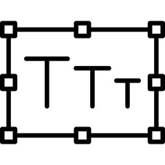 Font Icon Vector Element