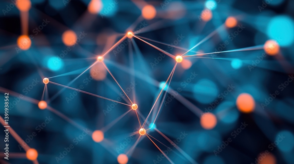 Poster abstract network connections: digital nodes and links in a cyber space