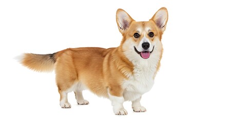 Corgi Portrait A Happy Corgi Sunny Day Corgi Sweet Corgi Smile Golden Corgi The Corgi Look Corgi Welsh Delight Fluffy Friend Happy Paws AI Generated