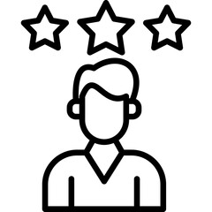 Best Customer Experience Icon Vector Element