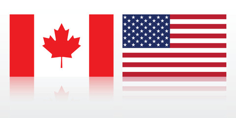 National Design Featuring the USA and Canada Identity