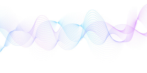 pink purple wave curve lines banner background .Digital frequency track equalizer. Stylized line art background. modern soft luxury texture with smooth and clean vector subtle background illustration
