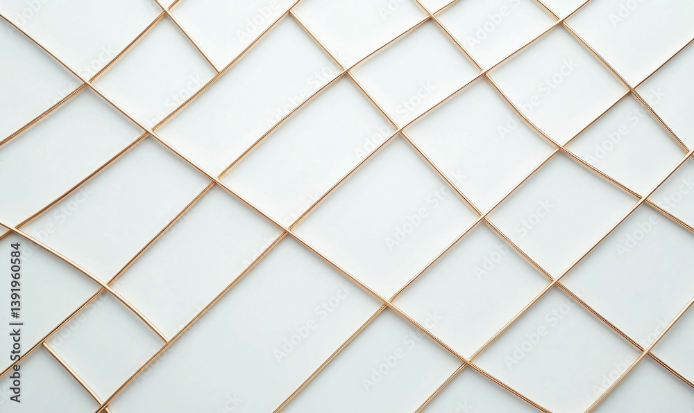 Poster an abstract background displays overlapping rectangles on a white surface forming a geometric patter