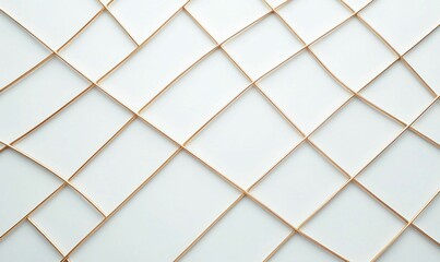 An abstract background displays overlapping rectangles on a white surface forming a geometric pattern.