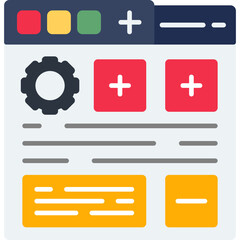 Obraz premium Featured Blogs Icon