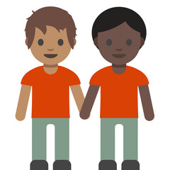 Boy Pair Holding Hands Emoji
