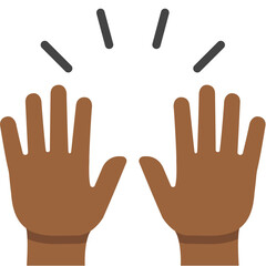 Raised Hands Emoji
