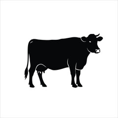 Cow Silhouette, Cow Art, Cow Clipart, Cow Vector, Black Cow Silhouette, Cow Outline, Farm Cow Art, Cow Graphic, Cow Shape, Cow Icon, Cow Logo, Dairy Cow Silhouette, Farm Animal Art, Cow Head Silhouett