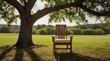 chair in the park