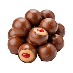 Realistic Buckeyes Candy with Cherry Centers