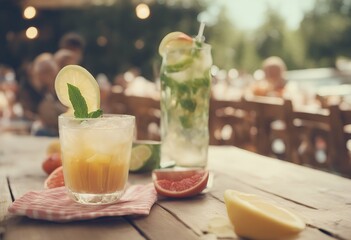 summer drinks refreshment delicious alcohol tasty fresh ingredient cocktail cold background glasses sugar colourful green juice beverage party closeup dessert food liquid grocery healthy red sweet