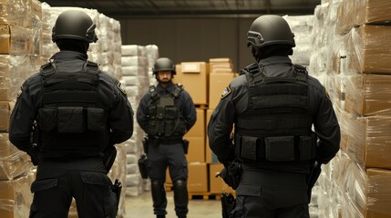 Warehouse drug confiscation law enforcement's tactical approach to property seizure and forfeiture