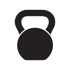 Fototapeta premium Kettlebell icon. Weight icon. Kettlebell vector illustration. Fitness kettlebell. Vector weight