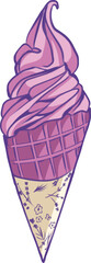 ice cream pattern
