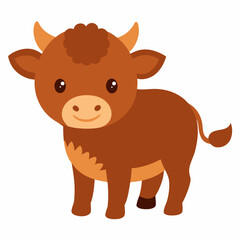 Fototapeta premium baby cow picture 
