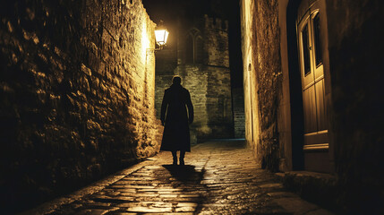 Alleyway Night Stroll