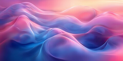 Obraz premium Abstract crystal fluid background multi gradients color ai generated art