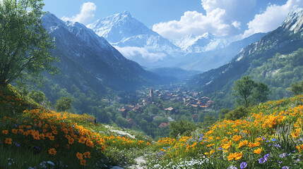 Alpine Village Panorama (3)