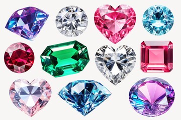 Gemstone design element set