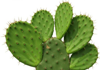 cactus prickly pear opuntia vibrant